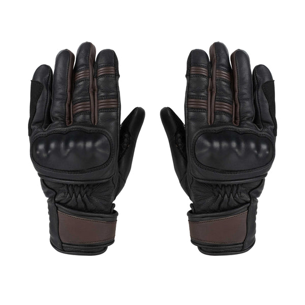 Bennett Ladies Chocolate Brown Motorcycle Gloves