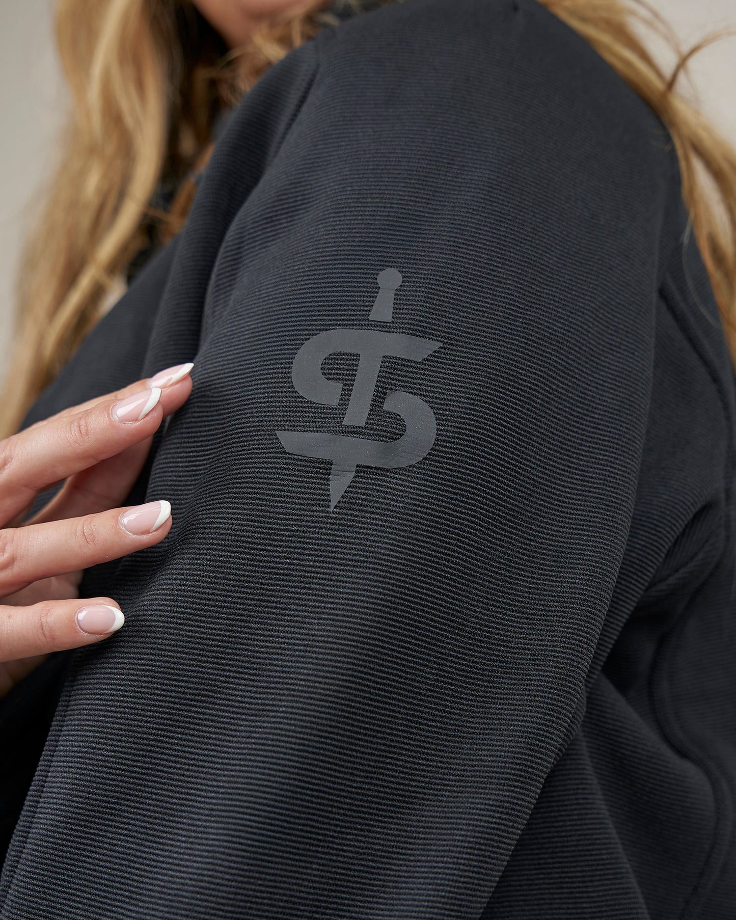 Blade Black Zip Up Ladies Motorcycle Hoodie
