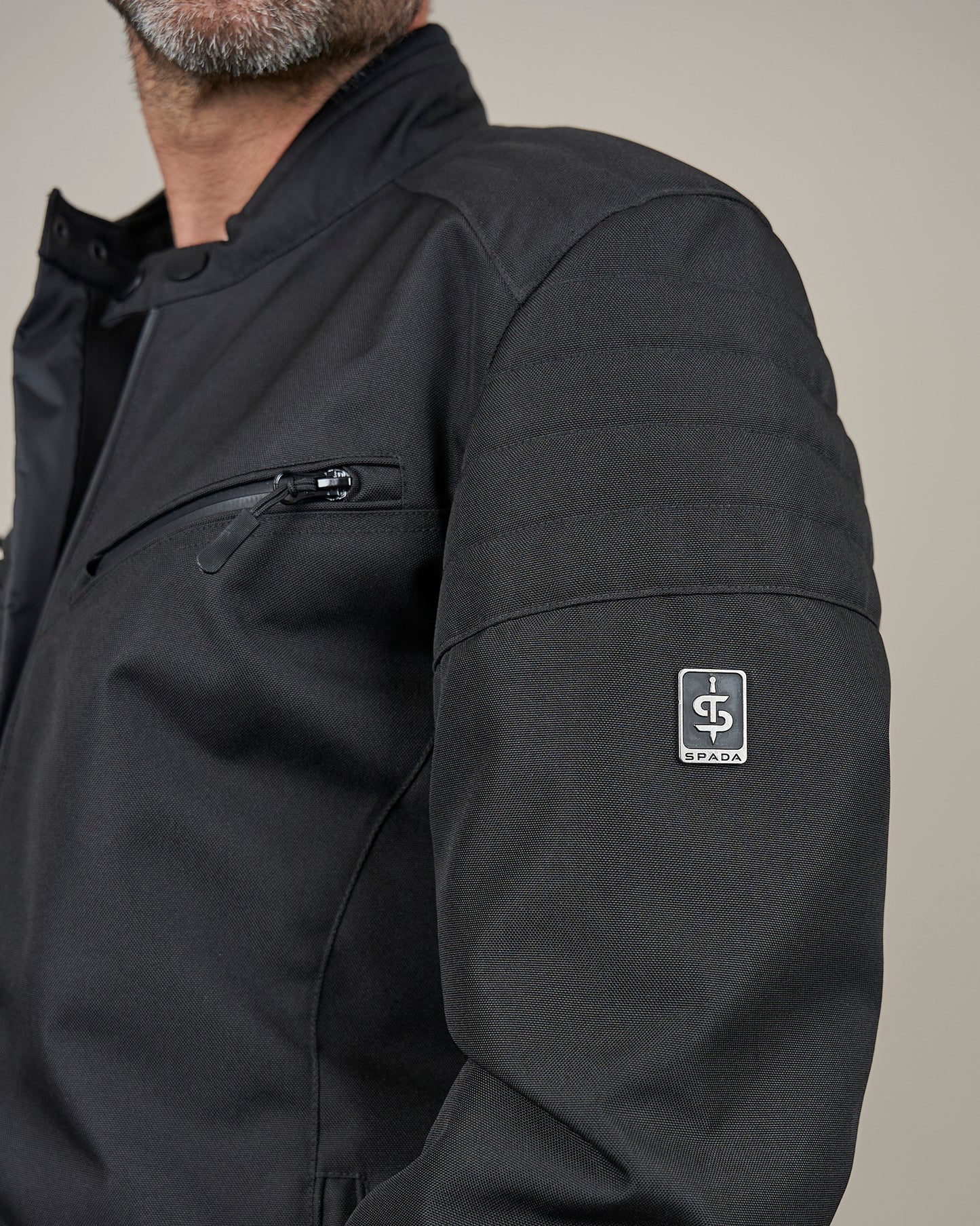Cafe Flux Black Motorcycle Jacket