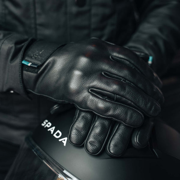 Clutch Winter Black Motorcycle Gloves