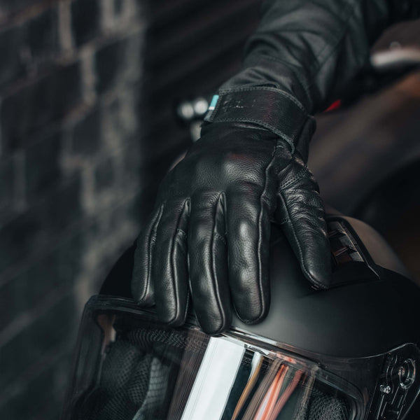 Clutch Winter Black Motorcycle Gloves