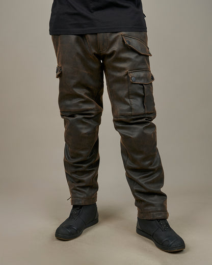 Crossguard Walnut Brown Waterproof Motorcycle Trousers