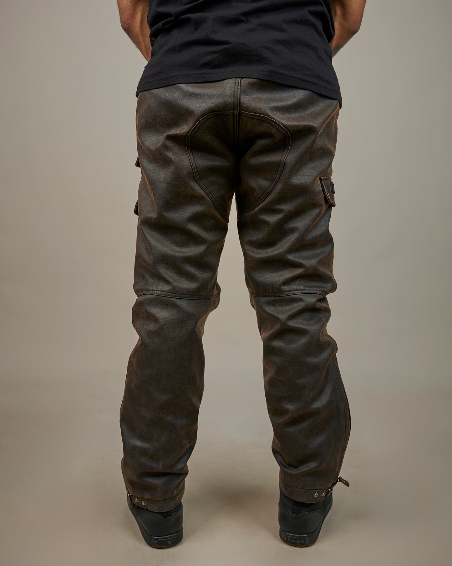 Crossguard Walnut Brown Waterproof Motorcycle Trousers