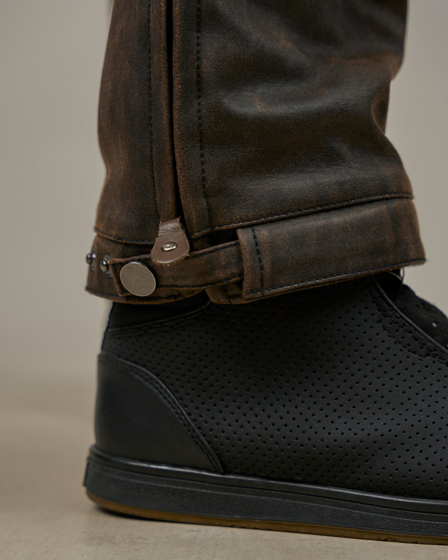 Crossguard Walnut Brown Waterproof Motorcycle Trousers