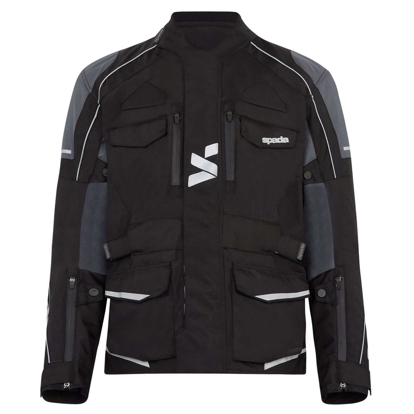 City Nav Black Motorcycle Jacket