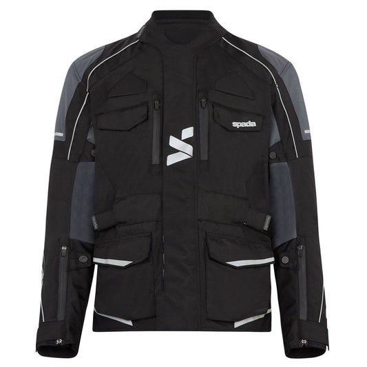 City Nav Black Motorcycle Jacket