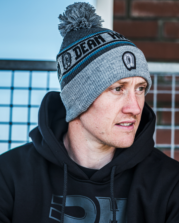 Dean Harrison Grey Marl Beanie Hat
