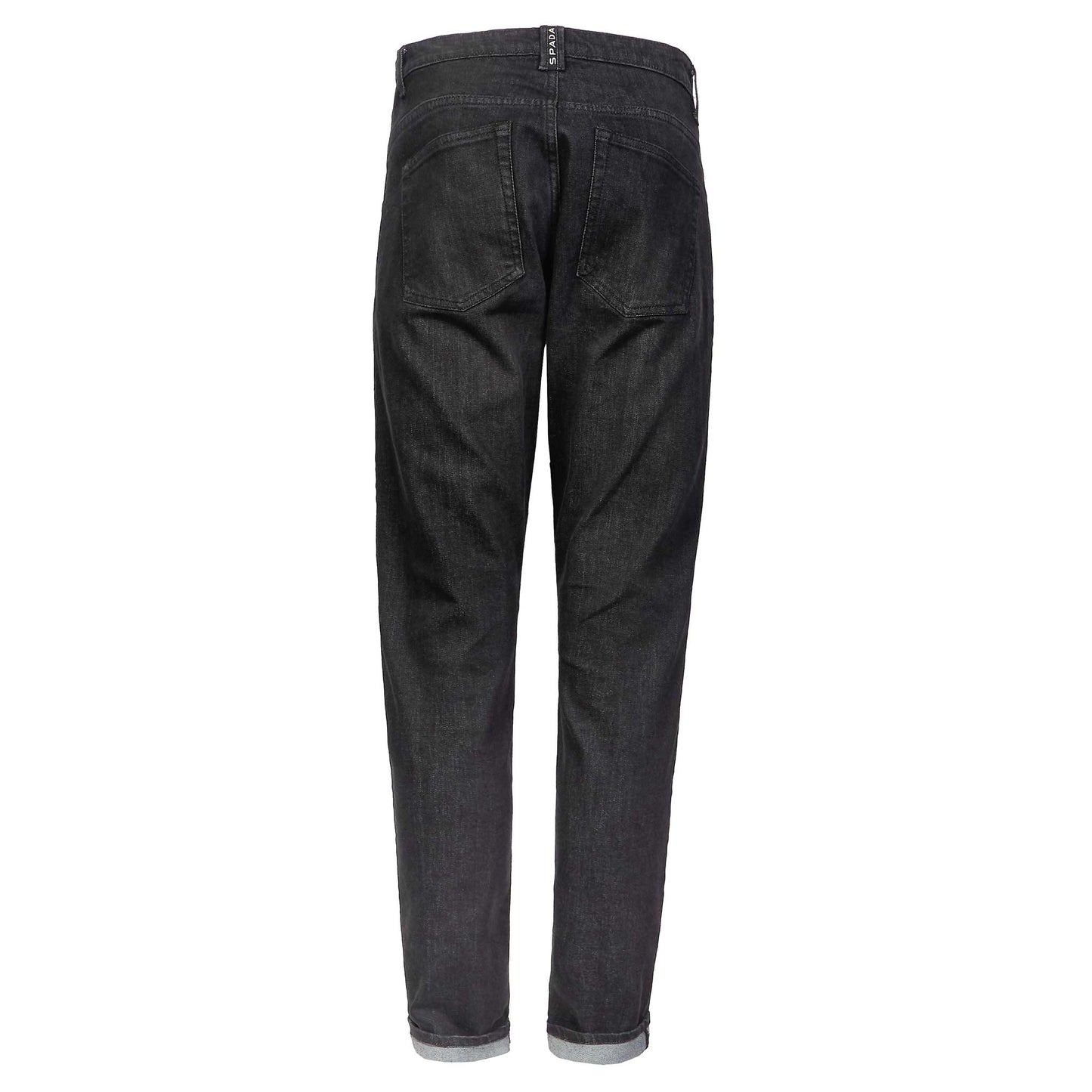 Drifter Washed Black Motorcycle Jeans