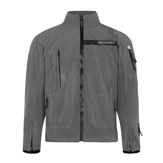 Commute Grey Motorcycle Jacket