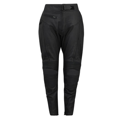 Everider Ladies Black Motorcycle Jeans