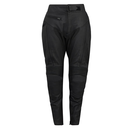 Everider Ladies Black Motorcycle Jeans