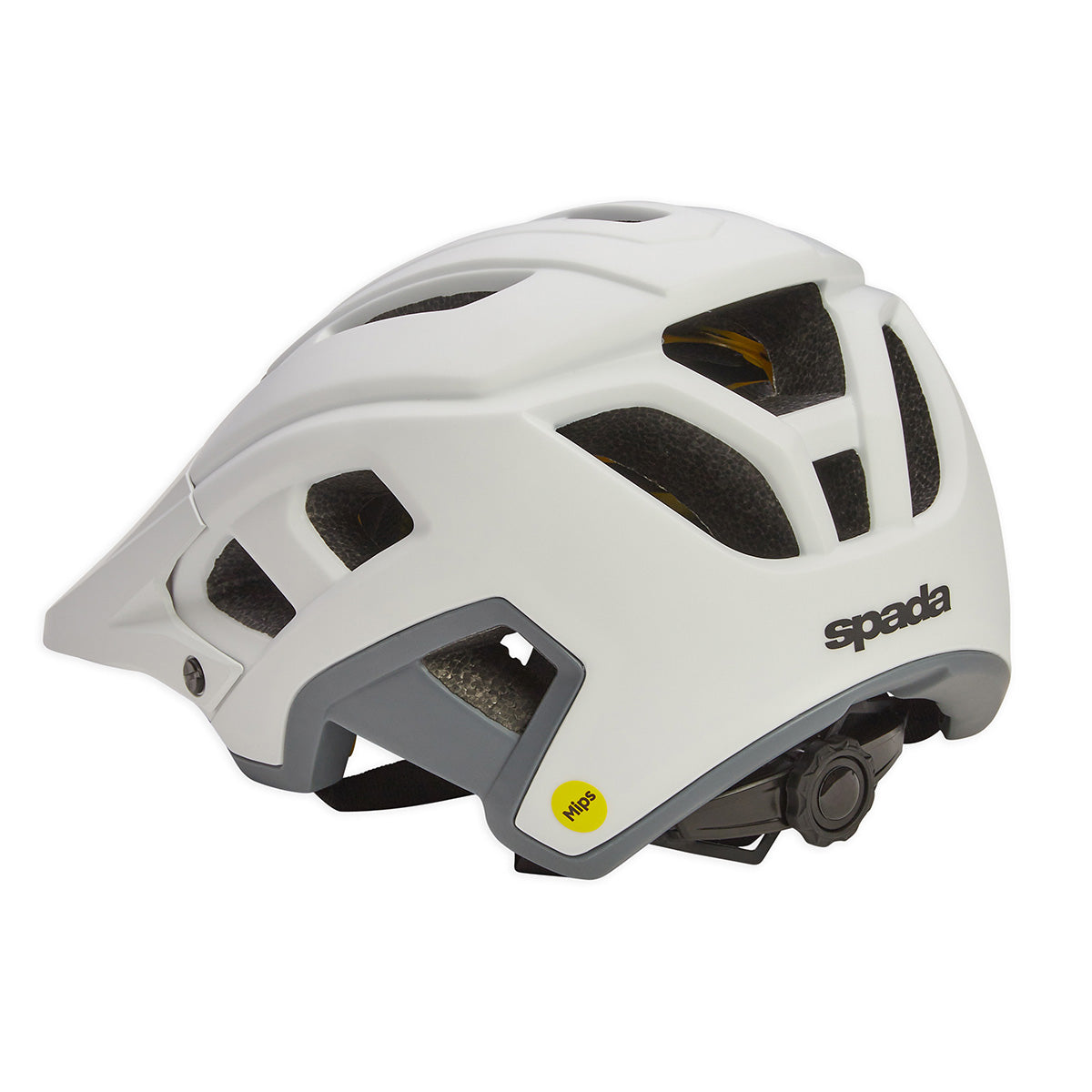 bike helmet switzerland MTB Howitzer Matt Light Grey Helmet – Spada Clothing