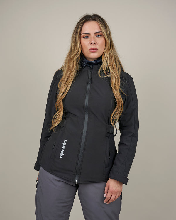 Hairpin 2.0 Ladies Black Motorcycle Jacket