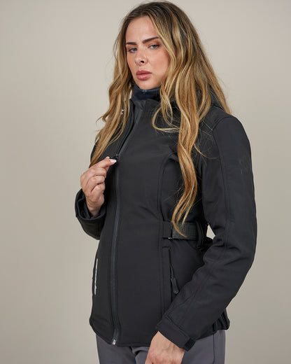 Hairpin 2.0 Ladies Black Motorcycle Jacket