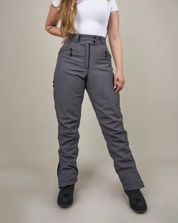 Hairpin Ladies Carbon Grey Waterproof Motorcycle Trousers