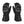 Hunza Rev.2 Black Waterproof Motorcycle Gloves