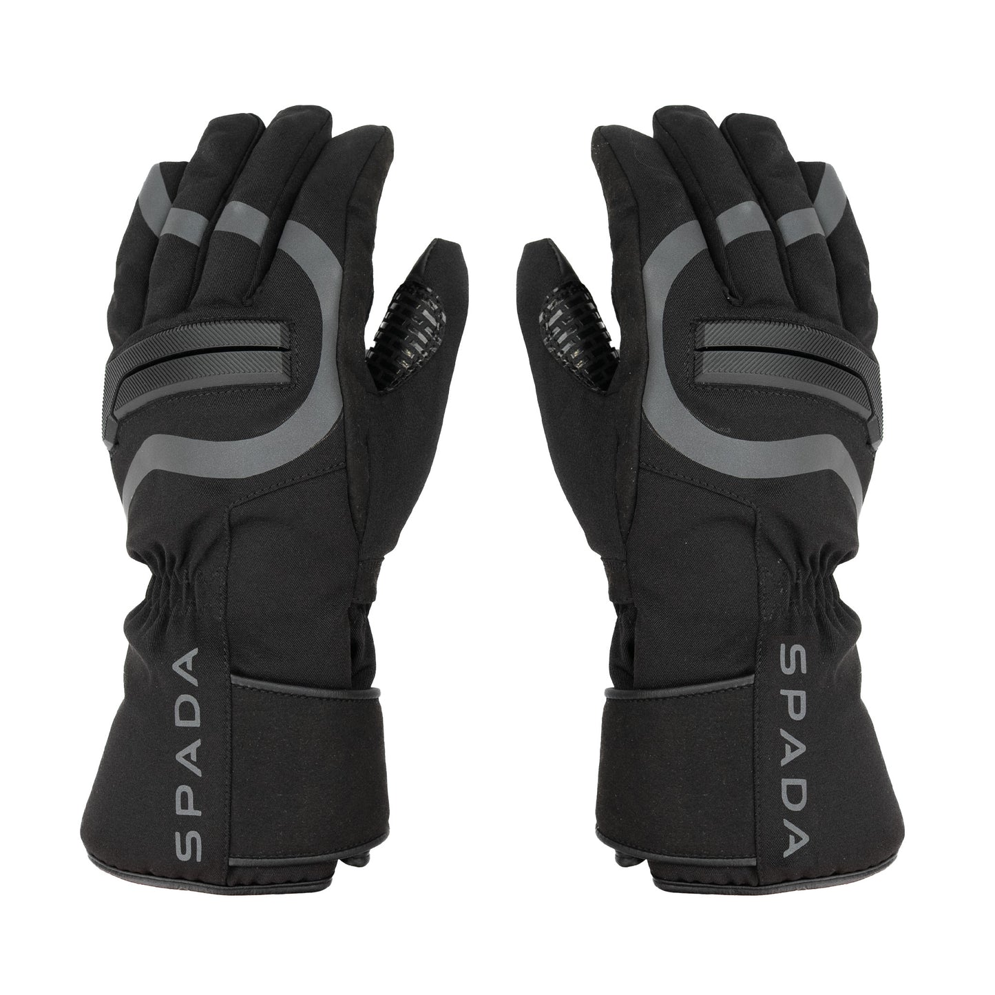 Hunza Rev.2 Black Waterproof Motorcycle Gloves