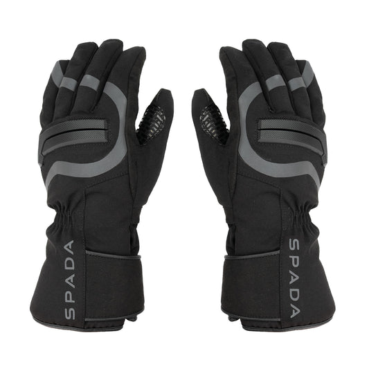 Hunza Rev.2 Black Waterproof Motorcycle Gloves