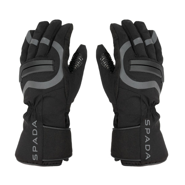 Hunza Rev.2 Black Waterproof Motorcycle Gloves