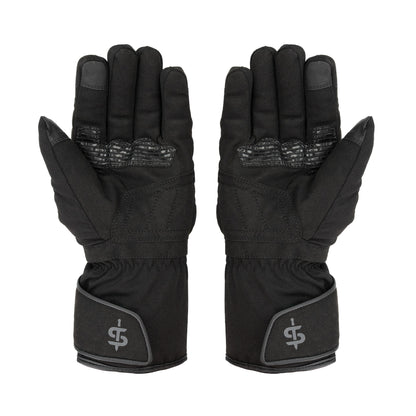 Hunza Rev.2 Black Waterproof Motorcycle Gloves