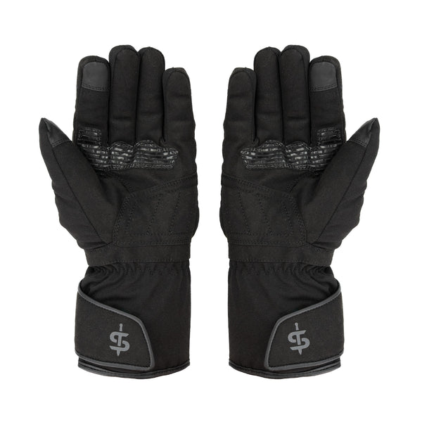 Hunza Rev.2 Black Waterproof Motorcycle Gloves