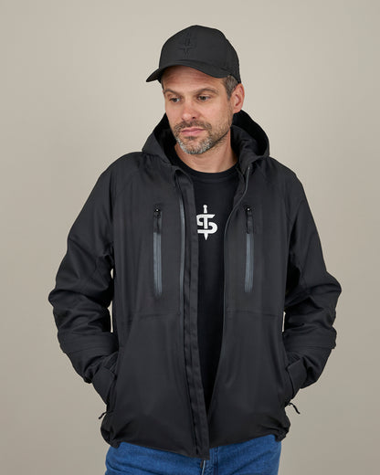 Joe Matt Black Waterproof Motorcycle Jacket