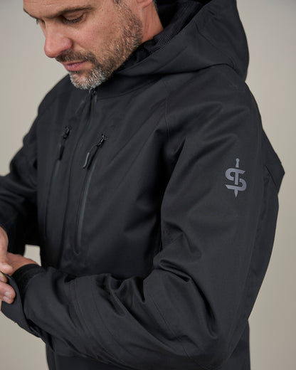 Joe Matt Black Waterproof Motorcycle Jacket