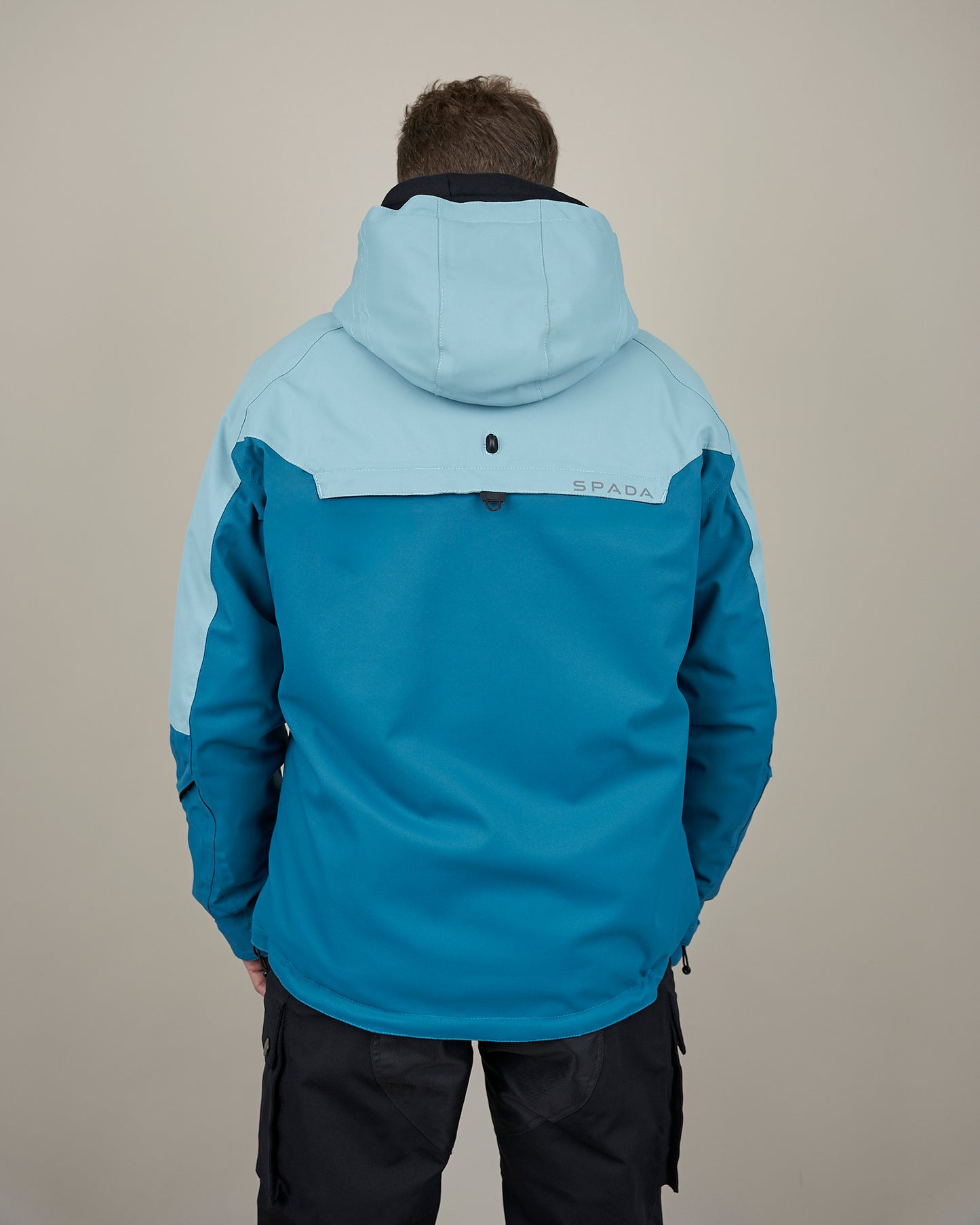 Joe Blue Smoke & Coral Blue Waterproof Motorcycle Jacket