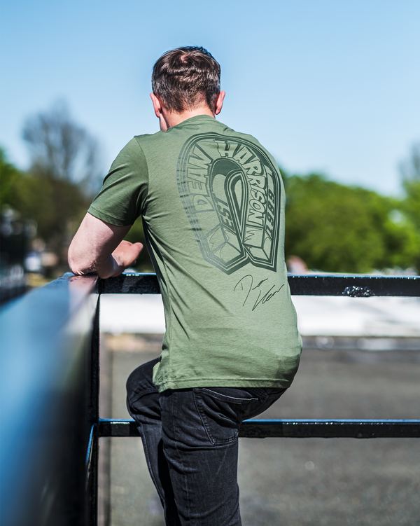 Dean Harrison DH1 Olive Green T-Shirt