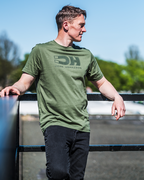 Dean Harrison DH1 Olive Green T-Shirt
