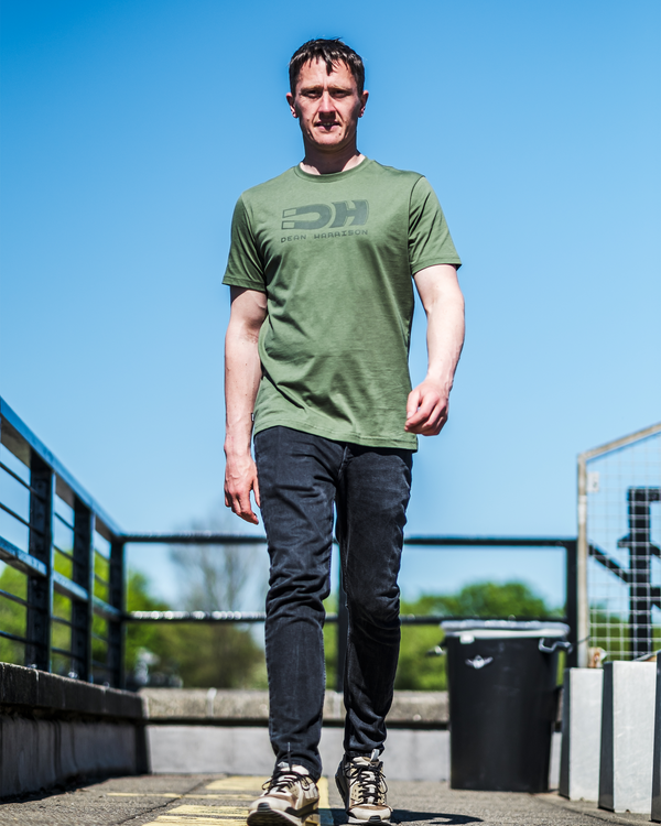 Dean Harrison DH1 Olive Green T-Shirt