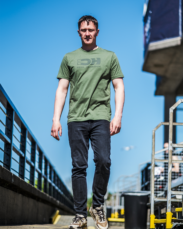 Dean Harrison DH1 Olive Green T-Shirt