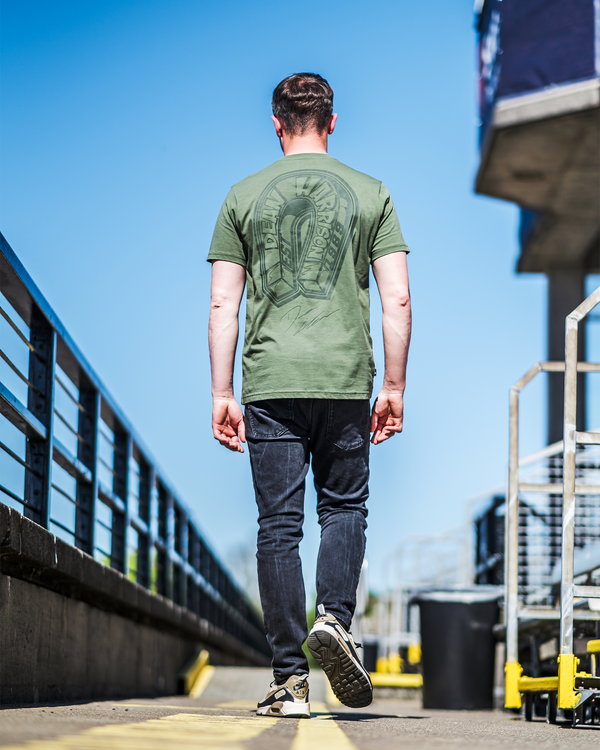 Dean Harrison DH1 Olive Green T-Shirt