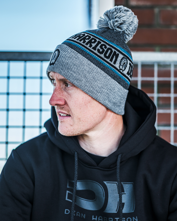 Dean Harrison Grey Marl Beanie Hat