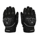MX-Air Rev.2 Black Textile Motorcycle Gloves