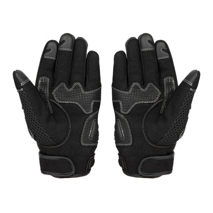 MX-Air Rev.2 Black Textile Motorcycle Gloves