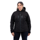 Bella Black Quilted Ladies Motorcycle Jacket