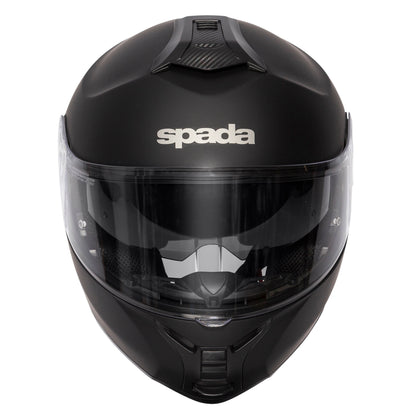 Orion Matt Black Flip Up Motorcycle Helmet - XS