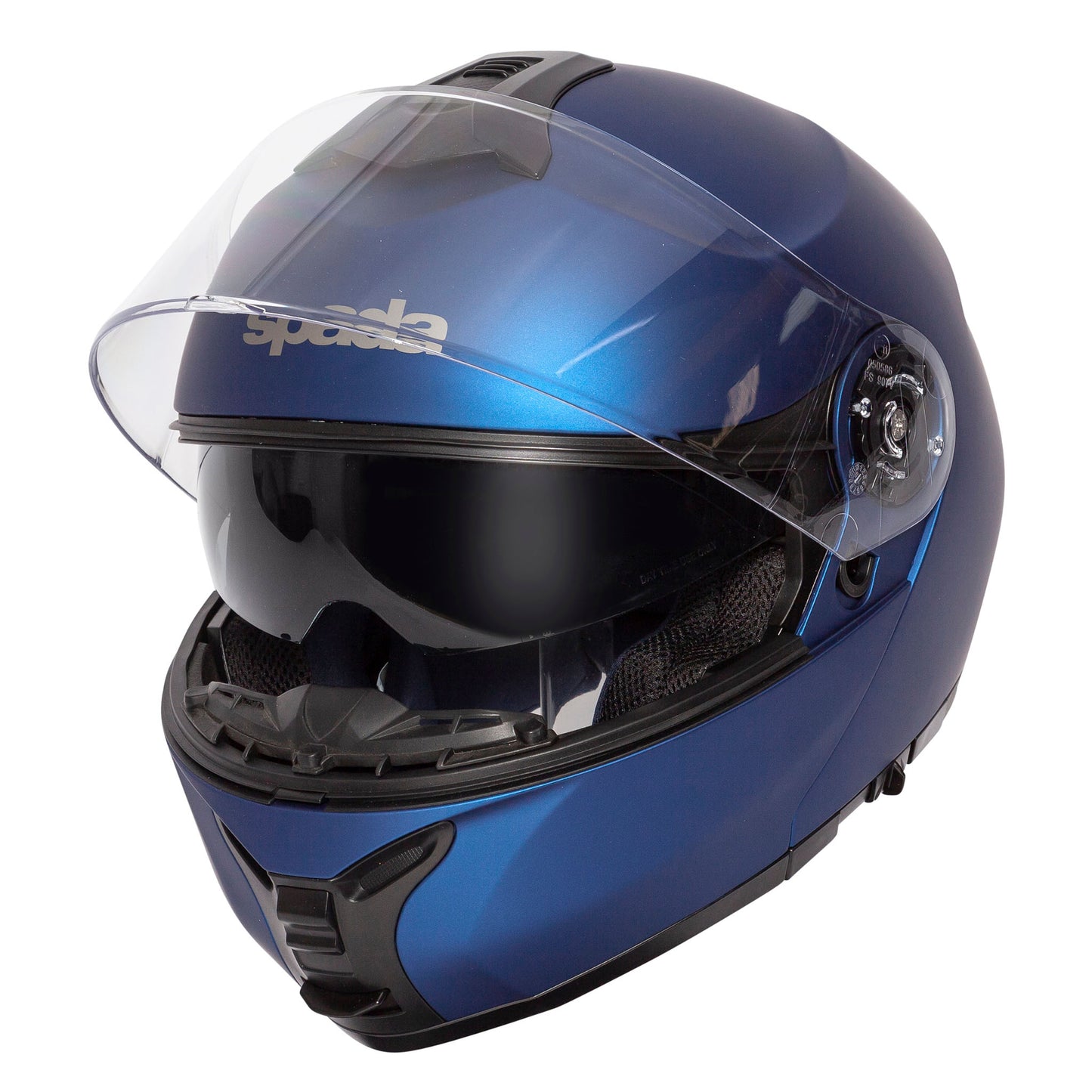 Orion Matt Blue Flip Up Motorcycle Helmet