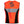 back of orange and grey reflective visibility vest with spada logo on back