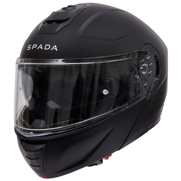 Orion 2 Matt Black Motorbike Helmet | ECE Certified
