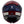 back of red flip up motorbike helmet with spada logo