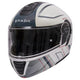 Orion 2 Element White & Grey Flip Up Motorcycle Helmet