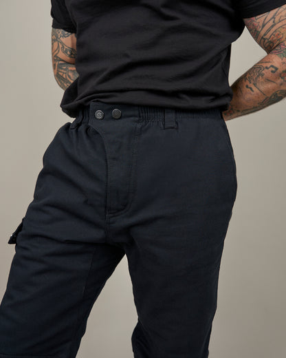 Pilot Black Motorcycle Trousers