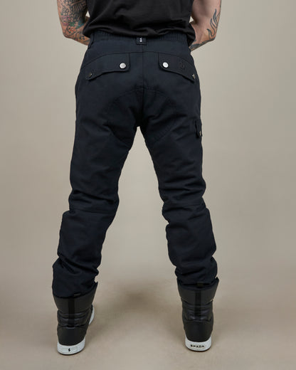 Pilot Black Motorcycle Trousers