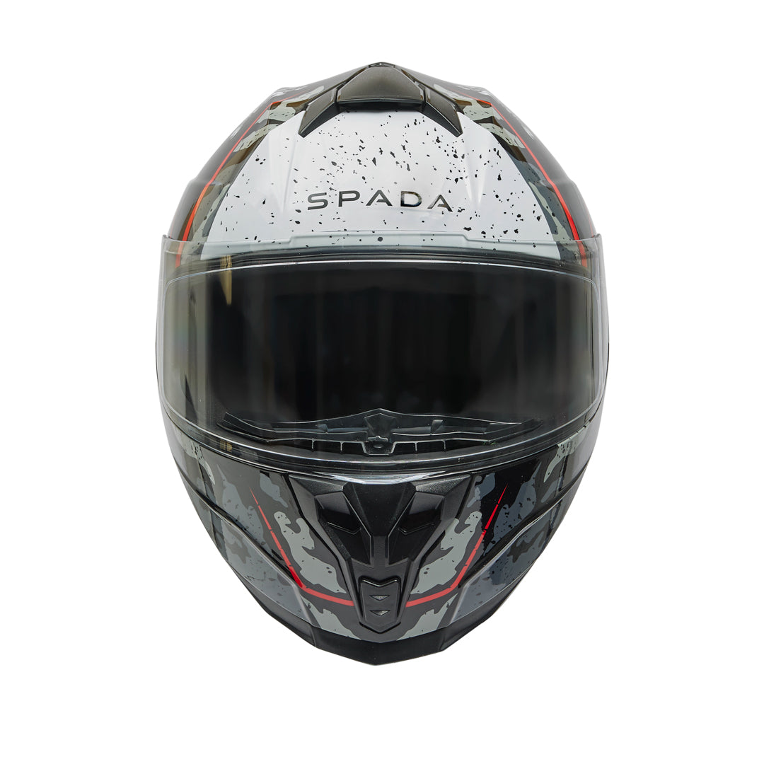 Raiden 2 Meisai Black & Red Full Face Motorcycle Helmet