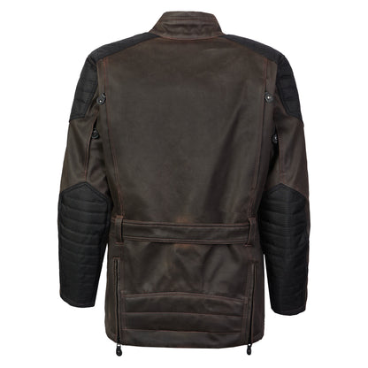 Crossguard Walnut Brown Waterproof Motorcycle Jacket