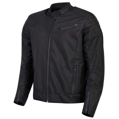 Cafe Flux Black Motorcycle Jacket