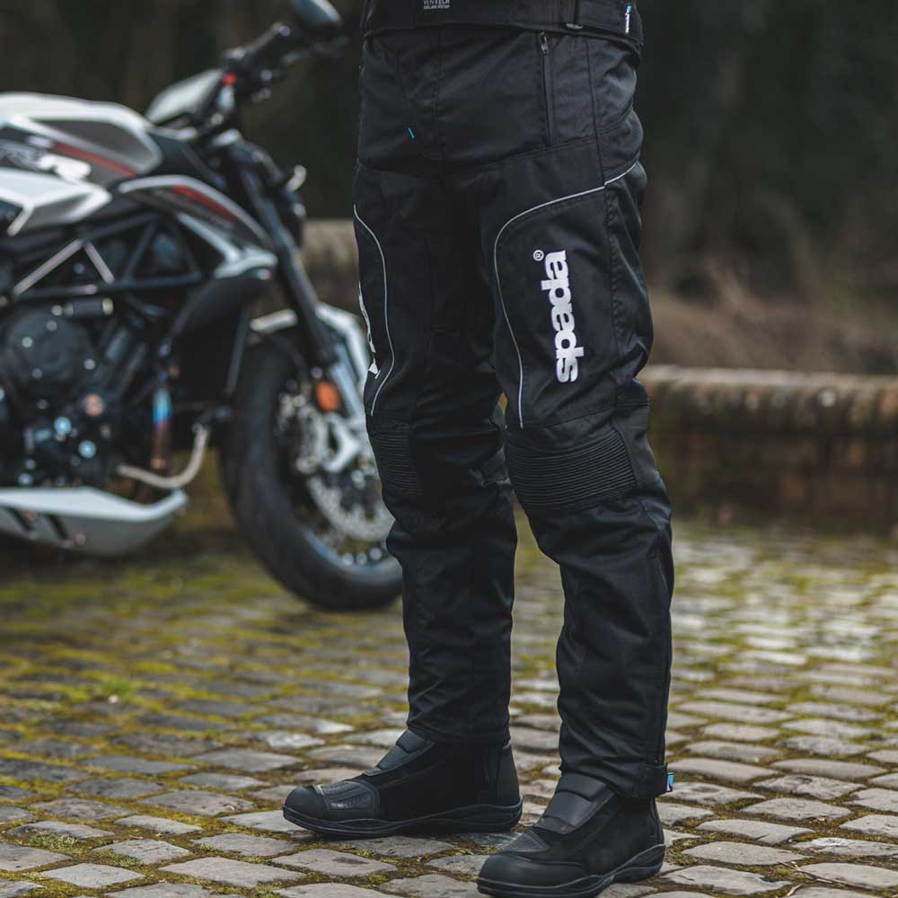 Air Pro Seasons Black Motorcycle Trousers