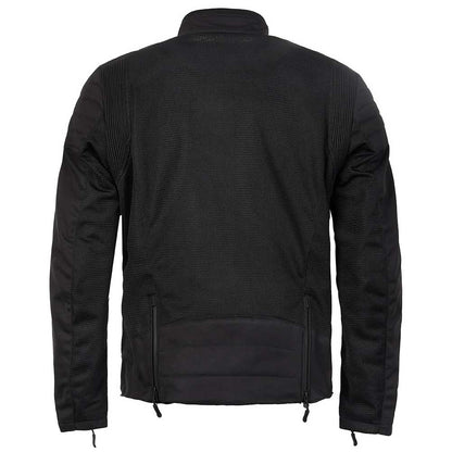 Cafe Air Lightweight Black Motorcycle Jacket